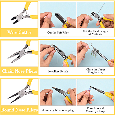 Steel Pliers Set TOOL-YW0001-18F-1