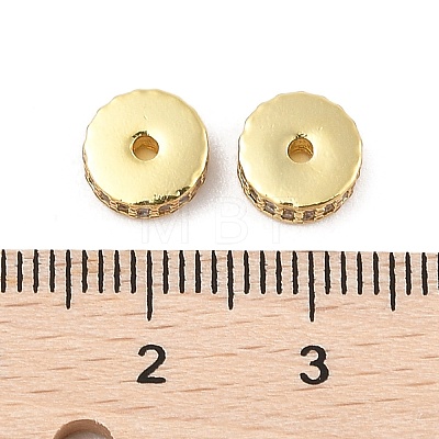 Rack Plating Brass Micro Pave Cubic Zirconia Beads KK-F879-14G-02-1