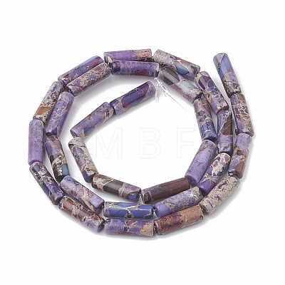 Synthetic Imperial Jasper Beads Strands X-G-S322-002B-1-1