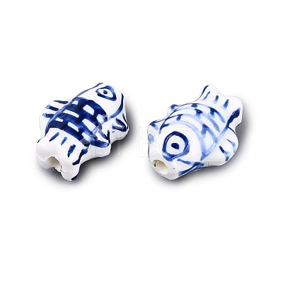 Handmade Porcelain Beads PORC-Q007-09C-1