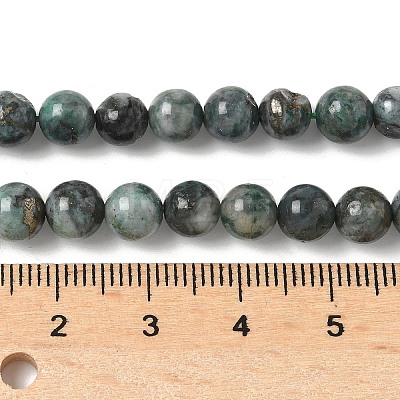 Natural Dioptase Beads Strands G-D302-02-6mm-1
