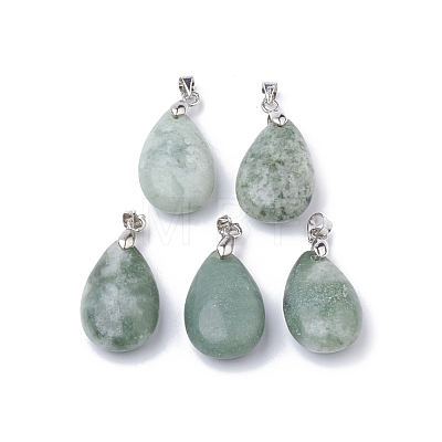 Natural Jade Pendants G-S299-36-1