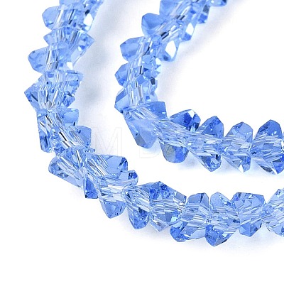 Transparent Glass Beads Strands GLAA-N018-3mm-18-1