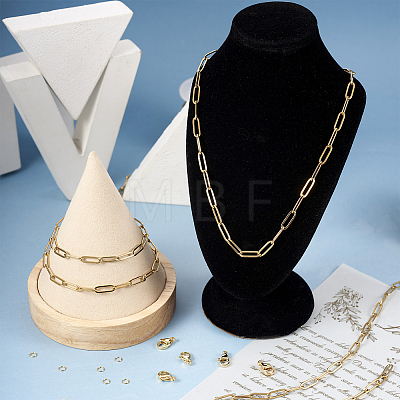 Chain Bracelet Necklace Making Kit CHS-TA0001-46-1