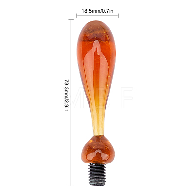 Handmade Lampwork Handle AJEW-WH0140-01D-1