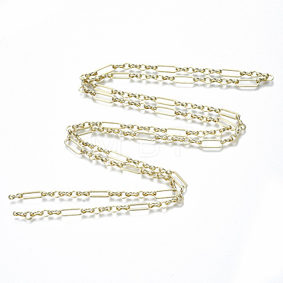 Brass Paperclip Chains CHC-T012-01LG-1