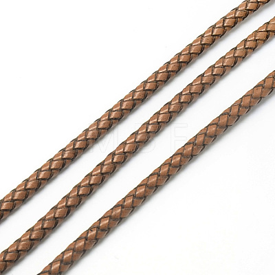 Leather Braided Cord WL-Q005-6mm-82-1