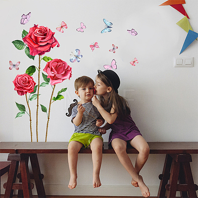 2 Sheets PVC Wall Stickers DIY-WH0228-918-1