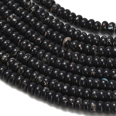 Synthetic Imperial Jasper Beads Strands G-Z110-B04-2x4mm-04-1