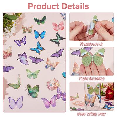 PET Plastic Self Adhesive Picture DIY-FH0010-16-1