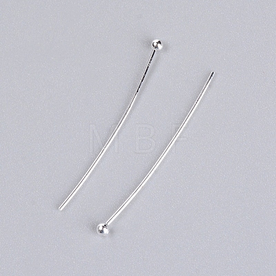 Brass Ball Head Pins KK-WH0043-03D-02-1