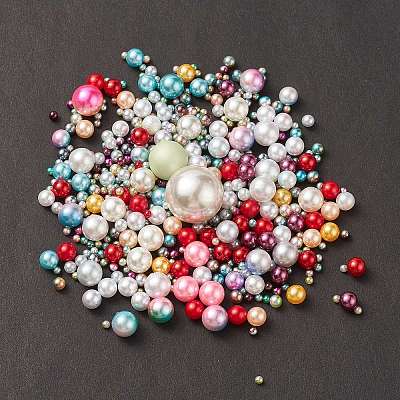 Acrylic Imitation Pearl  Beads OACR-XCP0001-01-1
