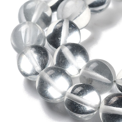 Synthetic Moonstone Beads Strands G-P528-J03-09-1