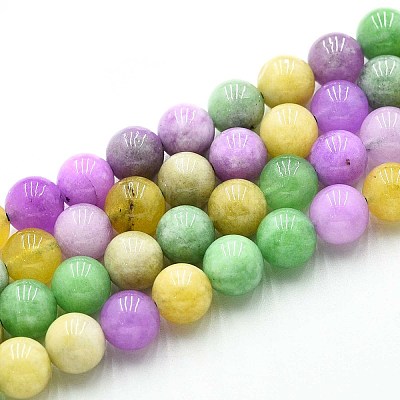 Natural Quartz Beads Strands G-N355-8mm-66-1