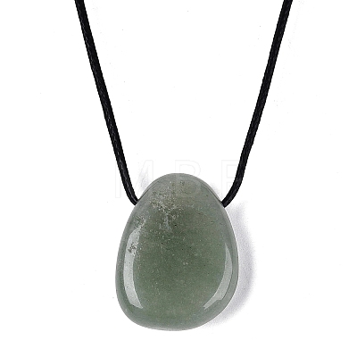 Natural & Synthetic Mixed Gemstone Pendant Necklaces NJEW-Q352-01-1