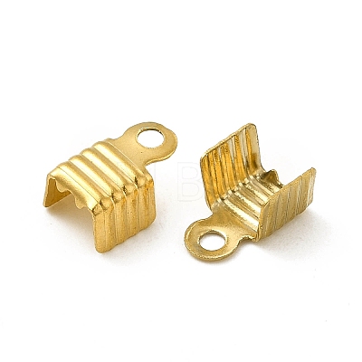 304 Stainless Steel Folding Crimp Ends STAS-P319-02G-1