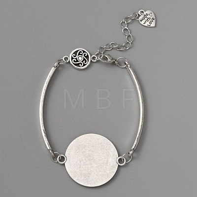 Alloy Link Bracelet Making FIND-WH0112-94AS-1