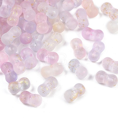 Gradient Color Transparent Acrylic Beads X1-OACR-M023-02A-1