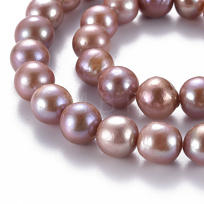 Natural Keshi Pearl Beads Strands PEAR-S020-L09-1