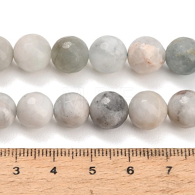 Natural Aquamarine Beads Strands LS-GG-CBA7BB7-A01-8mm-1