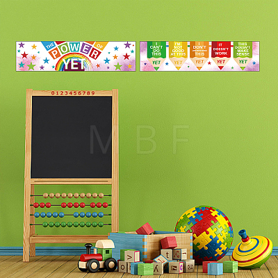 Paper Hanging Banner Classroom Decoration AJEW-WH0340-005-1