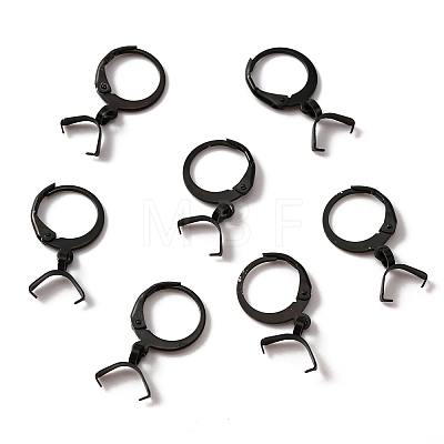304 Stainless Steel Leverback Earring Finding X-STAS-WH0022-87EB-1