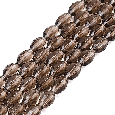 Transparent Glass Beads Strands GLAA-N071-01A-A17-1