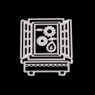 Window Frame Carbon Steel Cutting Dies Stencils DIY-F028-74-1