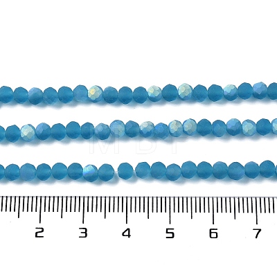 Transparent Glass Beads Strands EGLA-A034-T4mm-MB27-1