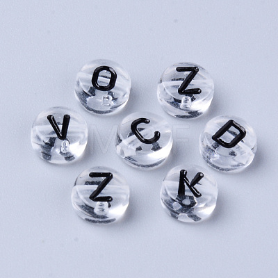 Transparent Acrylic Beads TACR-S150-03A-03-1