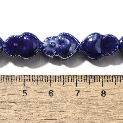 Handmade Porcelain Beads Strands PORC-I028-01C-1