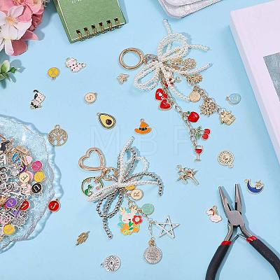 DIY Keychain Kit DIY-WH0349-587A-1