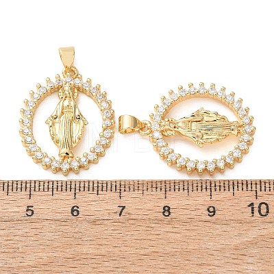 Religion Brass Pendants CU-B197-03G-D-1