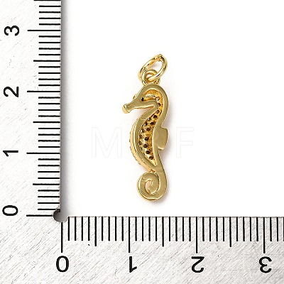 Brass Micro Pave Cubic Zirconia Pendants KK-A265-10A-01G-1