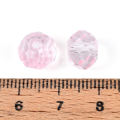 Baking Paint Transparent Glass Beads GLAA-N011-10mm-10-1