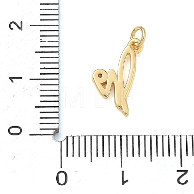 Brass Micro Pave Clear Cubic Zirconia Charms KK-D289-66G-H-1