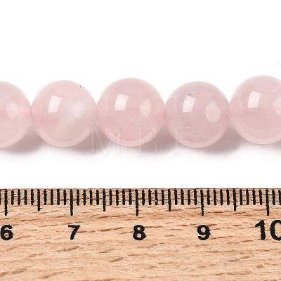 Natural Madagascar Rose Quartz Beads Strands G-B167-A01-10mm-1