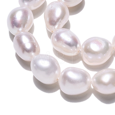 Natural Cultured Freshwater Pearl Beads Strands PEAR-N014-07L-01-1