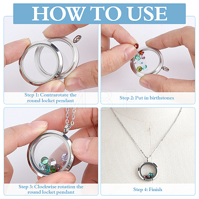 DIY Pendant Necklaces DIY-ME0002-99-1