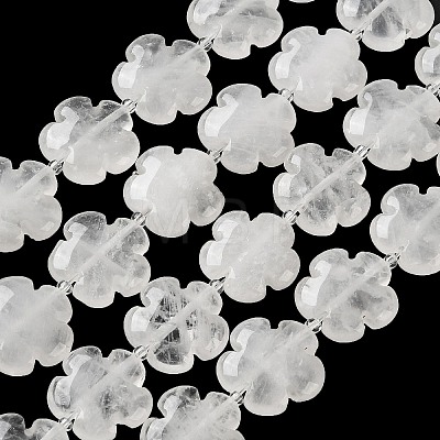 Natural Quartz Crystal Beads Strands G-L241A-20-1