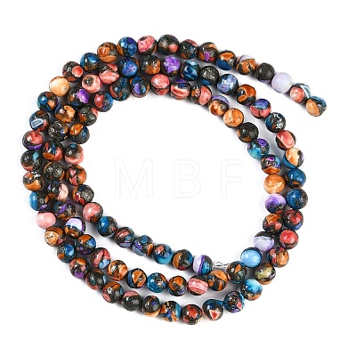 Natural Howlite Beads Strands G-Q017-C03-02-1