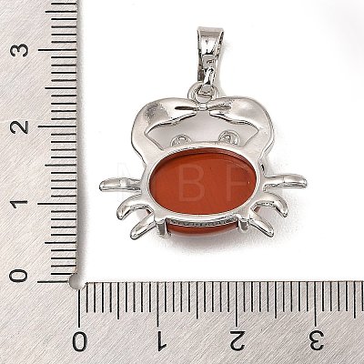 Rack Plating Brass Pendants G-Z033-10P-04-1