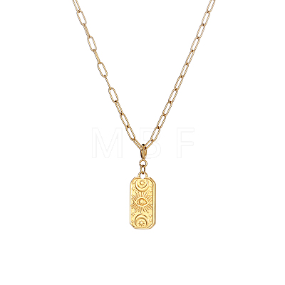 Star Moon Pendant Necklaces XV3999-1-1