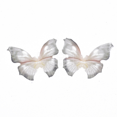 Polyester Fabric Wings Crafts Decoration X-FIND-S322-004-1