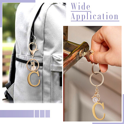 Stainless Steel Keychains KEYC-TAC0035-004C-G-1