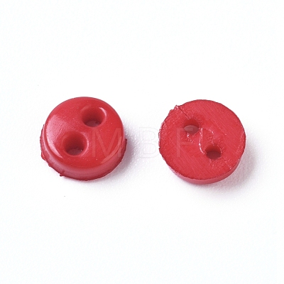Nylon Tiny Button X-BUTT-WH0014-28J-1