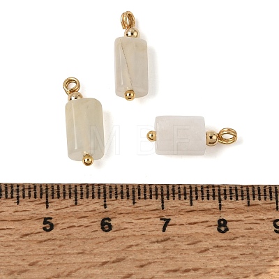 Natural White Moonstone Pendants GG-CBACE45-02G-07-1