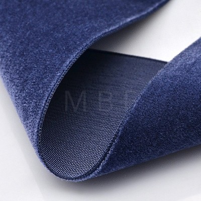 Polyester Velvet Ribbon for Gift Packing and Festival Decoration SRIB-M001-15mm-370-1