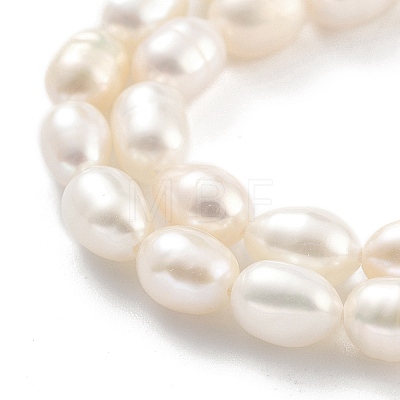 Natural Cultured Freshwater Pearl Beads Strands PEAR-P062-06D-1