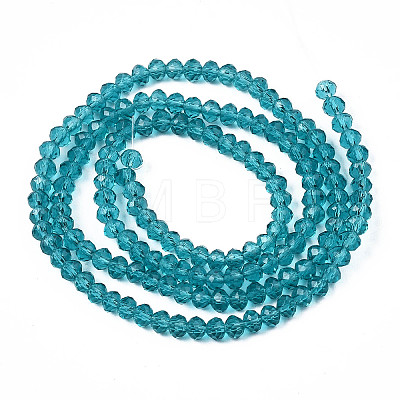 Glass Beads Strands EGLA-A034-T1mm-D27-1